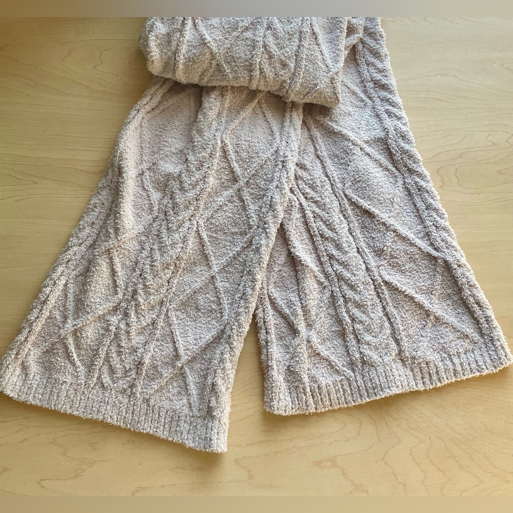 Cream knit lounge pants - Picture 4 of 4